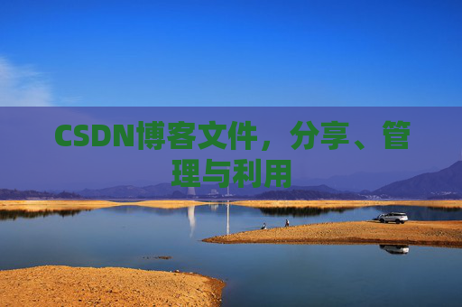 CSDN博客文件，分享、管理与利用